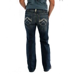 Ariat Real Denim Mid Rise Boot Cut Stretch Riding Jeans  Women’s 34R